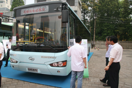 海格混合動(dòng)力公交客車KLQ6129GHE1