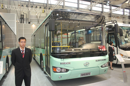 海格混合動(dòng)力公交客車KLQ6129GHE1