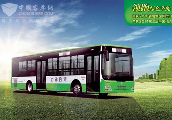 金旅XML6125JHEV混合動力客車