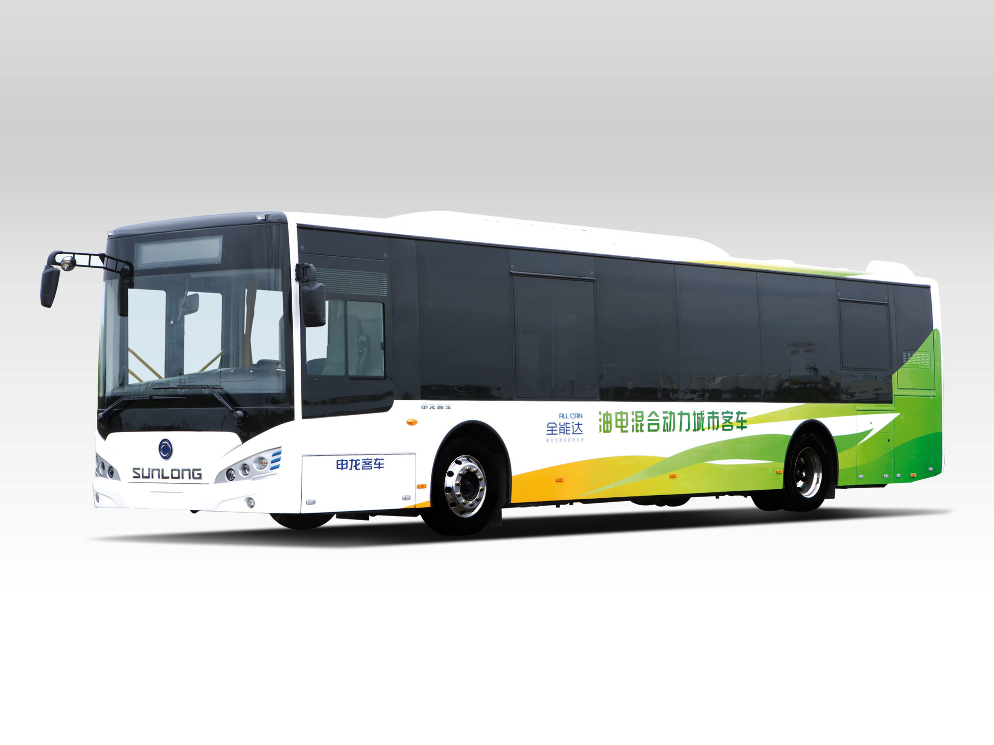 申龍SLK6129油電混合城市公交