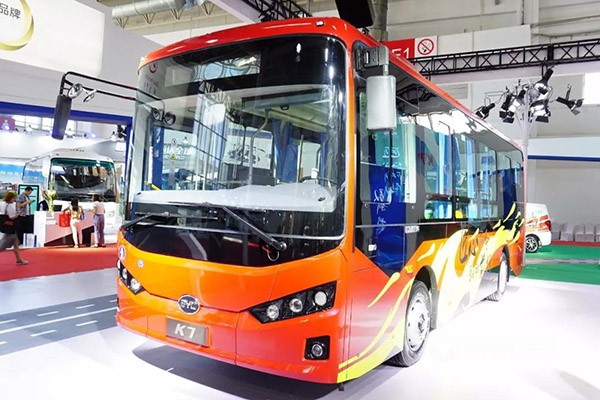 發(fā)力中型客車市場，比亞迪全新C7/K7純電動客車道路運輸展上市！