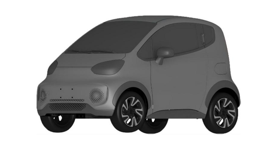 眾泰全新微型純電動(dòng)車專利圖 定位入門級(jí)
