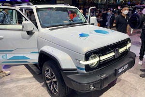 坦克300城市版HEV車型2021上海車展正式亮相