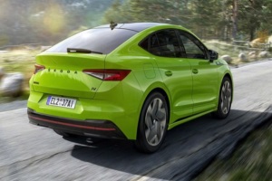 RS車型同步推出 斯柯達(dá)ENYAQ COUPE iV官圖發(fā)布