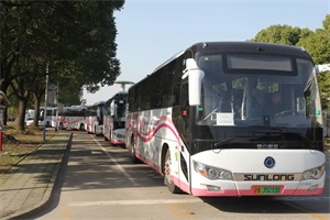 申龍27臺純電公交順利交付上海錦山客運有限公司