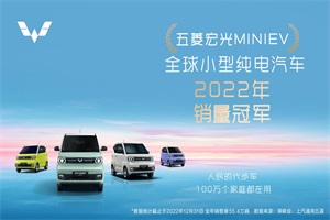 “人民代步車”再創(chuàng)奇跡，五菱宏光MINIEV 55.4萬年銷量閃耀世界之巔