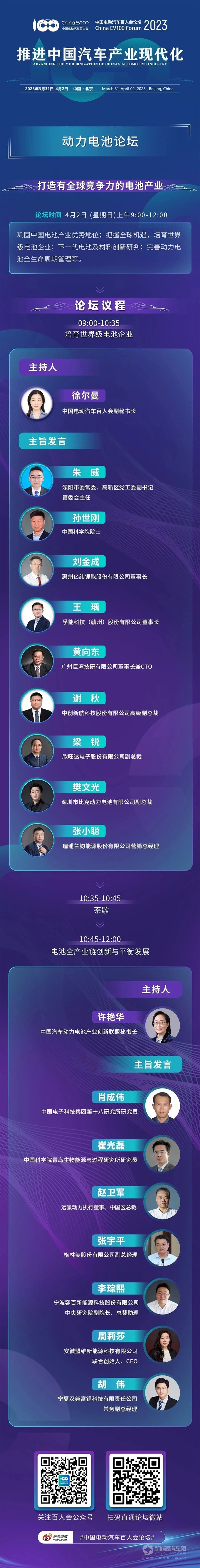 百人會(huì)論壇2023全議程重磅首發(fā)
