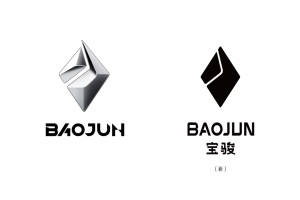 搭載寶駿全新LOGO的量產(chǎn)車——寶駿“悅也”5月25日上市