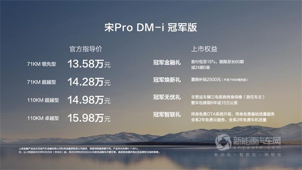宋Pro DM-i冠軍版