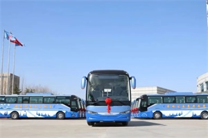 賦能“北國(guó)江城” ，批量中通純電動(dòng)客車再次交付吉林
