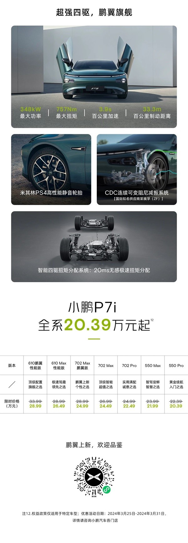 小鵬P7i 702 Max鵬翼版