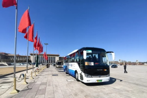 福田歐輝實(shí)力助力城市交通高質(zhì)量發(fā)展，落實(shí)推進(jìn)新能源客車(chē)“以舊換新”