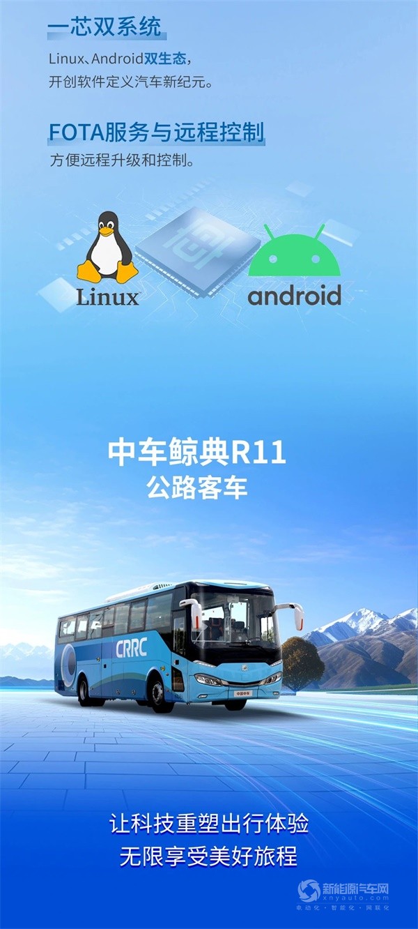 中車電動鯨典R11公路客車