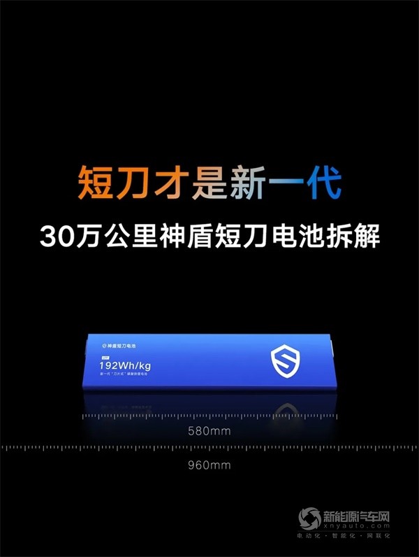 吉利銀河神盾短刀電池