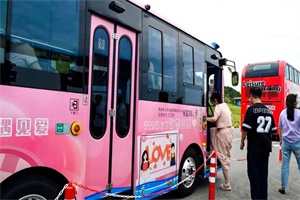 浪漫啟程，共赴山海之約!安凱純電G6客車舟山浪漫開(kāi)跑