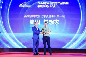 領(lǐng)跑中國高端插電混動車型!嵐圖夢想家再獲第一!