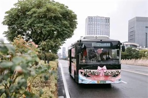 海格公交車變婚車，奔赴海誓山盟
