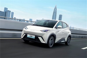 蟬聯(lián)轎車銷冠 比亞迪海鷗9月銷售43425輛