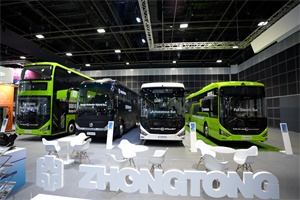 綠色引領(lǐng)，鏈接未來!中通新能源客車閃耀2024新加坡SITCE展