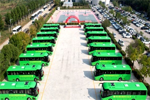 中通H11E新能源客車助力西安綠色通勤體驗(yàn)“再升級”