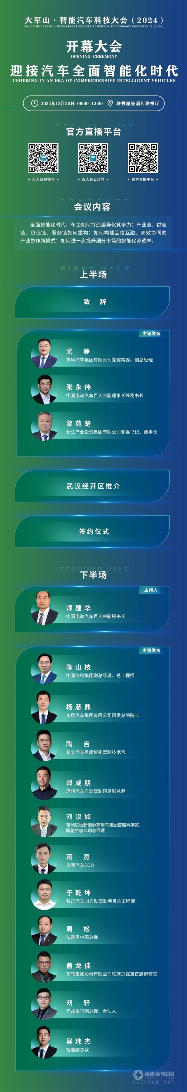 大軍山·智能汽車科技大會