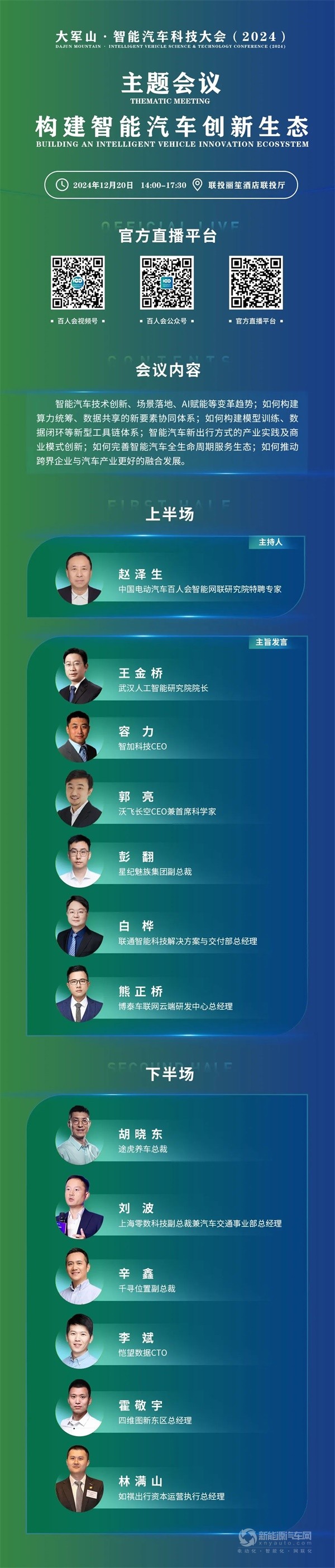 大軍山·智能汽車科技大會