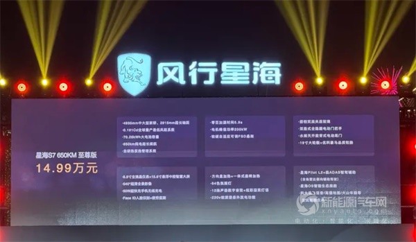 東風風行星海S7 650長續(xù)航版