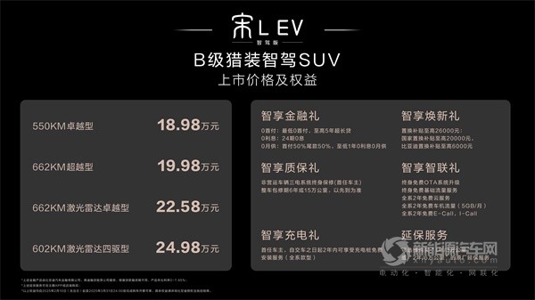 比亞迪宋L EV智駕版