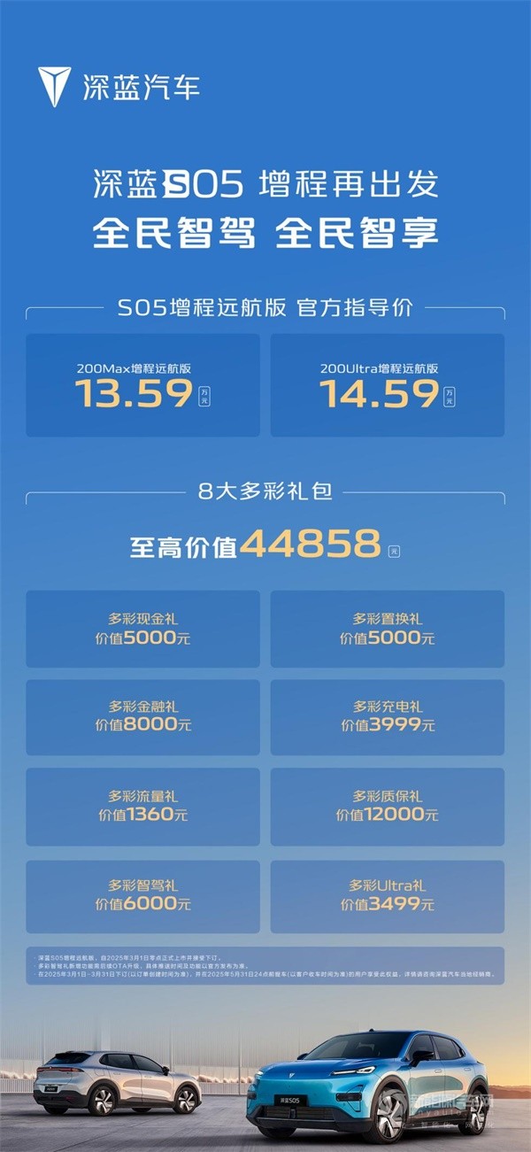 深藍(lán)S05增程