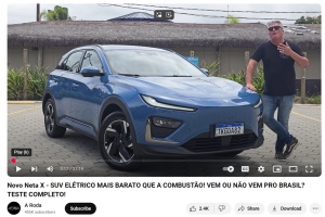 點贊中國新能源車 哪吒X巴西媒體試駕獲外媒好評