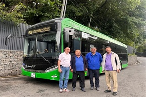創(chuàng)維汽車交付哈薩克斯坦60臺(tái)純電動(dòng)公交車投入市場運(yùn)營
