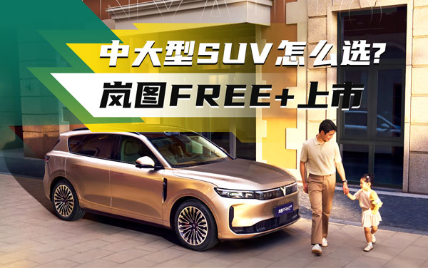 中大型SUV怎么選？嵐圖FREE+上市