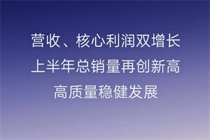 市占率首破 10%，新能源銷量翻倍!吉利汽車上半年表現(xiàn)強(qiáng)勁