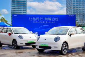 百臺江淮釔為3駛?cè)肫卟试颇?，助力城市綠色出行