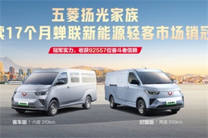 五菱紅標×寧德時代：揚光冠軍版雙冠賦能，推動商用車新能源化