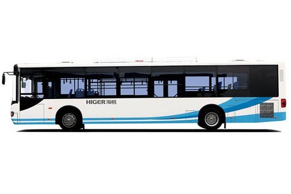 海格KLQ6129GAHEVC5B公交車（天然氣/電混動(dòng)國五24-46座）