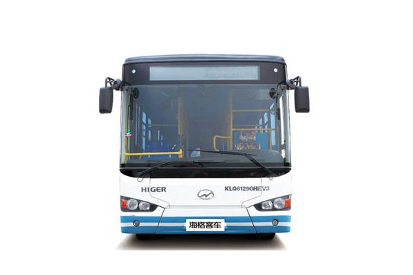海格KLQ6129GAHEVC5B公交車（天然氣/電混動(dòng)國五24-46座）
