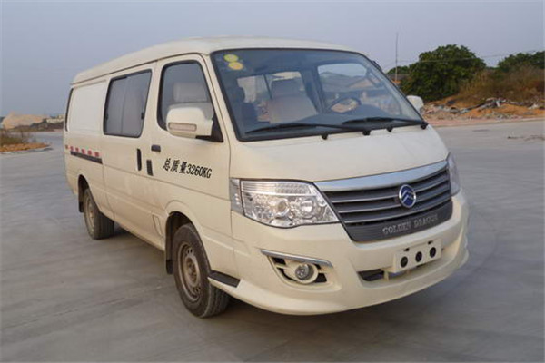 金旅XML5036XXYEV20廂式運(yùn)輸車(chē)（純電動(dòng)2-5座）