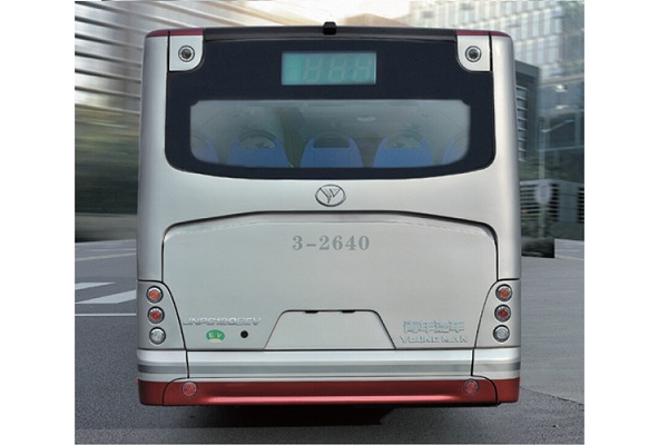 青年JNP6120BEV1公交車（純電動23-41座）